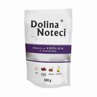 Dolina Noteci Karma dla psów królik z żurawiną 500 g