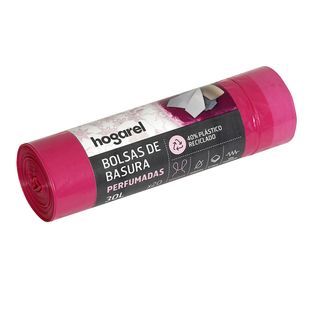 Bolsas Basura Perfumadas 30L Hogarel 20 Uds (278307)