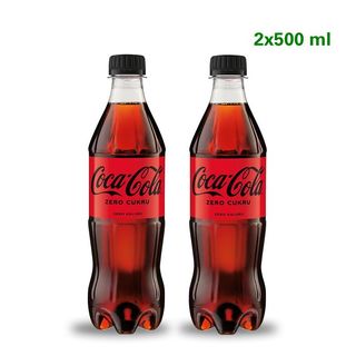 2x Coca-Cola Zero 500Ml