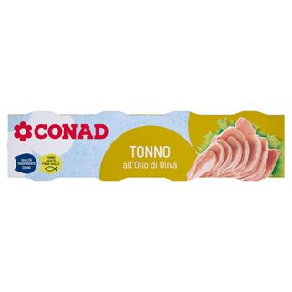 CONAD Tonno all'Olio di Oliva 4 x 70 g - 8003170100985