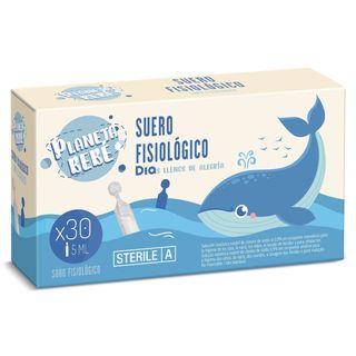 Suero Fisiológico Planeta Bebé De Dia Frasco 30 Unidades