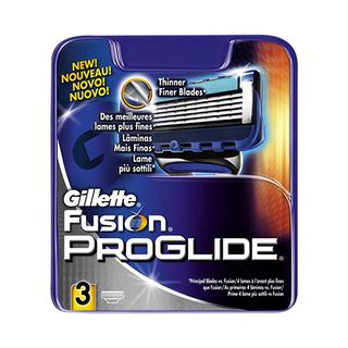 Cargador Fusion Proglide Gillette 3 Unid
