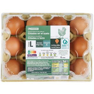 Huevos Eroski Ous L Sòl Docena (19550037)