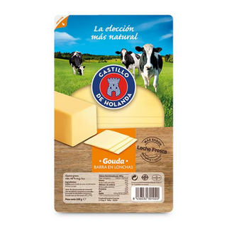 Queso Castillo Gouda Lonchas 250 Gr.