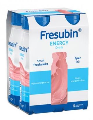 Fresubin Energy Drink o smaku truskawkowym 4 x 200 ml