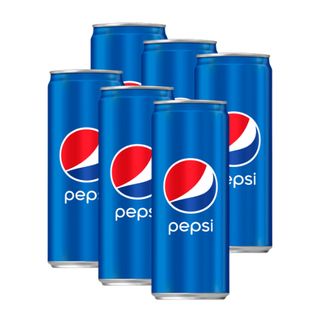 Pack Pepsi Regular Lattina 33 Cl X 6