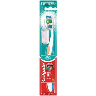 Colgate - Cepillo De Dientes 360º Suave 1 Ud (78564)