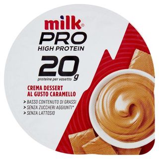 Milk Pro High Protein 20g Crema Dessert al Gusto Caramello 200 g