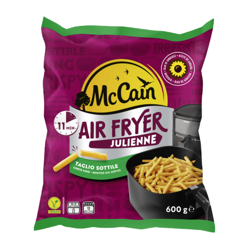 McCain Batata Frita Congelada para Airfryer Julienne 600g