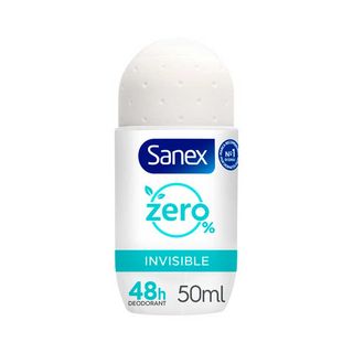 Desodorante Roll-On Sanex Zero% Invisible Protección 24H 50Ml (8718951463639)