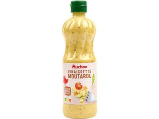 MOLHO AUCHAN PARA SALADAS VINAGRETE E MOSTARDA 500ML
