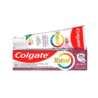 Pasta De Dientes Colgate Total Advanced Encías Sanas 24H De Protección Completa 75Ml (254485)