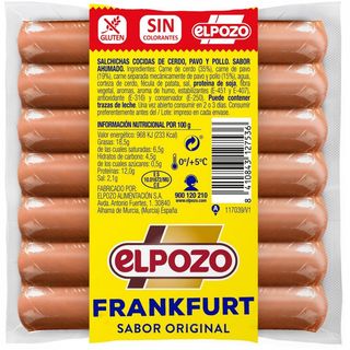 Salchichas Frankfurt El Pozo 3X160 Gr.