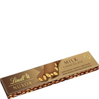 LINDT Turrón De Chocolate Con Leche Nuxor 200 G