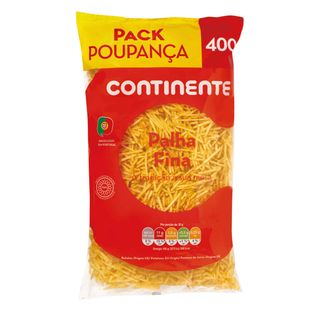 Batata Frita Palha Pack Poupança Continente (emb. 400 gr)