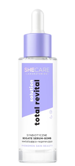 SheCare Synbiotyczne bogate serum-bomb rewitalizująco-regenerujące 30 ml