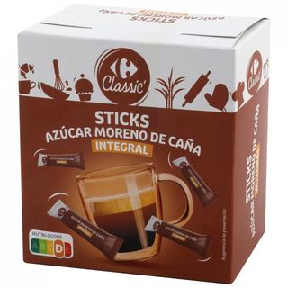 Azúcar Moreno Carrefour Sticks 50x6 Gr.