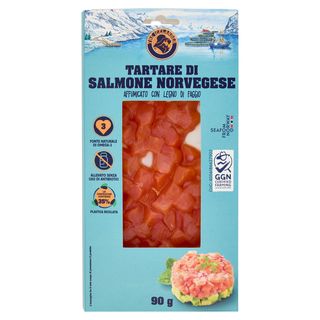 Cubetti Di Salmone Norvegese Affumicati A Caldo 90 G