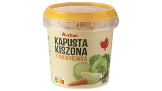 Auchan - Kapusta kiszona z marchewką - 900 g