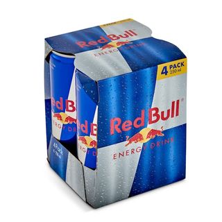 Bebida Energética Red Bull Pack 4x25 Cl.
