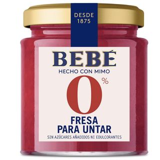 BEBÉ Mermelada 0% Fresa 230 G