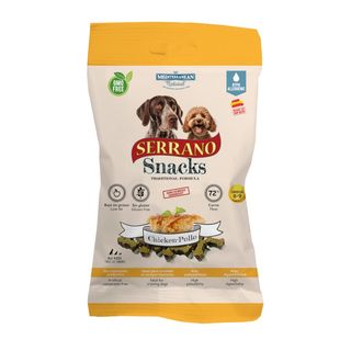Mediterranean Natural Serrano Galletas Pollo Para Perros 0.1Kg
