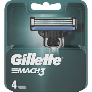 GILLETTE Recambio Maquinilla Gillette Mach 3 Hojas 4 Uds
