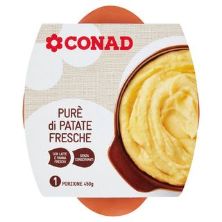 CONAD Purè di Patate Fresche 450 g - 8003170081789