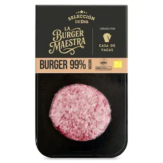 Burger Maestra 99% Selección De Dia 150 G