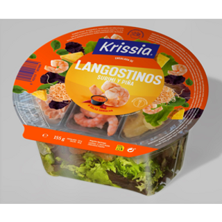 Barqueta Completa Langostino Sorli