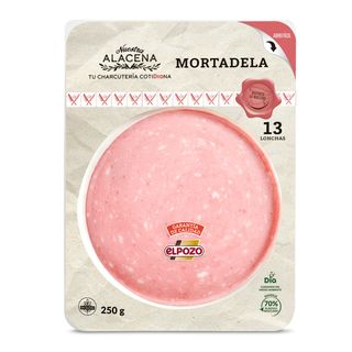 Mortadela Nuestra Alacena De Dia Sobre 250 G