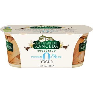 Yogur Eco De Vainilla Desnatado 0% Casa G. Xanceda, Pack 2X125 Gr. (20106308)