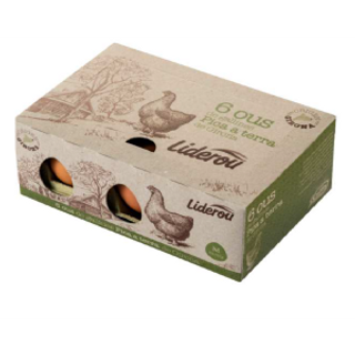 Huevos M Rustic Picaterra Liderou 6 Uds.