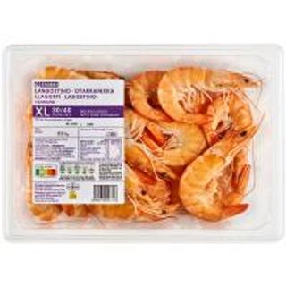 Langostino Cocido Calibre 30/40 Eroski, Bandeja 450 G (16478299)