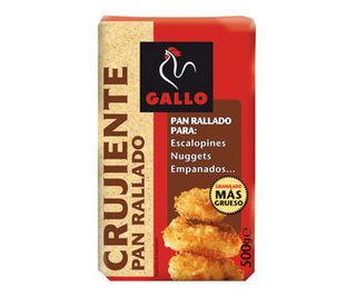 Pan Rallado Crujiente Gallo 500 Gr,