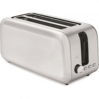 Tostadora De Pan Carrefour Home  Hlt1400S-25, 1450 W, 2 Ranuras Largas, Bandeja Recogemigas