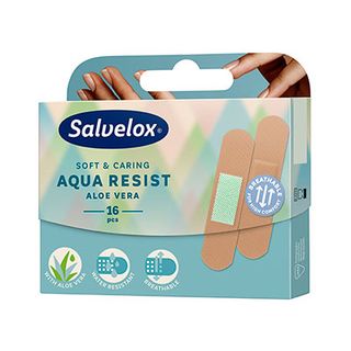 Apósitos Aqua Resist Aloe Vera 16 Uds. Salvelox (8470001549815)