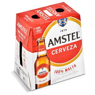 Cerveza Amstel Pack 6 X 25 Cl