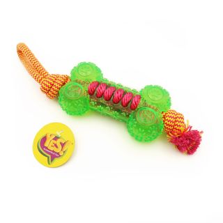 Yes! gioco per cane osso termoplastico verde 1 pz