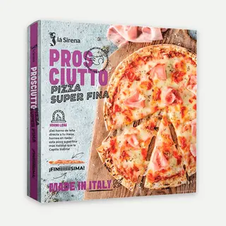 Pizza Prociutto La Súper Fina Caja 365 Gr.