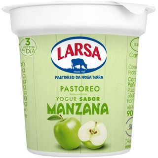Yogur Sabor Manzana Larsa, Tarrina 125 Gr. (23520646)