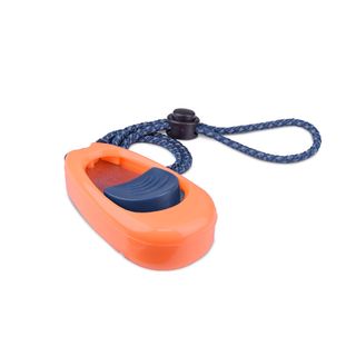 Coachi clicker de adiestramiento naranja para perros