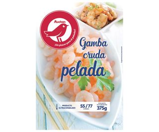 Gamba Pelada 55/77 Auchan 500G Pne 375G