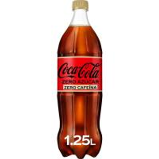 Coca Cola Zero Sin Cafeína 1,25 L. (19692029)