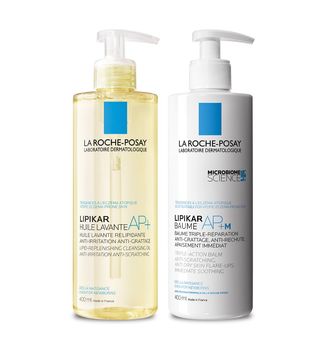La Roche-Posay Zestaw (Lipikar Oil + Lipikar Baume AP+M)
