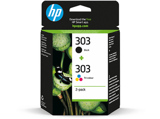 Multipack cartucce HP 303+303Tricromia(3YM92AE) Nero, Giallo, Ciano, Magenta - 0192545863988