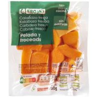 Calabaza Limpia En Trozos Eroski Bandeja 750 G (23689490)