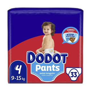 Dodot Pants Fraldas T4 9a14kg 33un