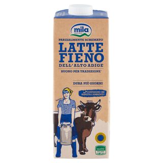 mila Latte Fieno dell'Alto Adige Parzialmente Scremato 1000 ml