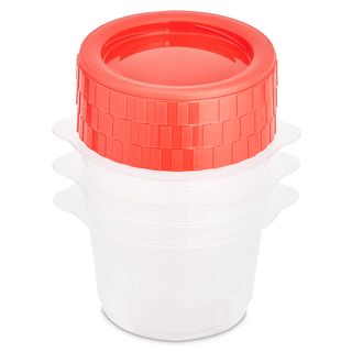 Recipientes Herméticos Rosca 500 Ml Set Conservers Bolsa 3 Unidades